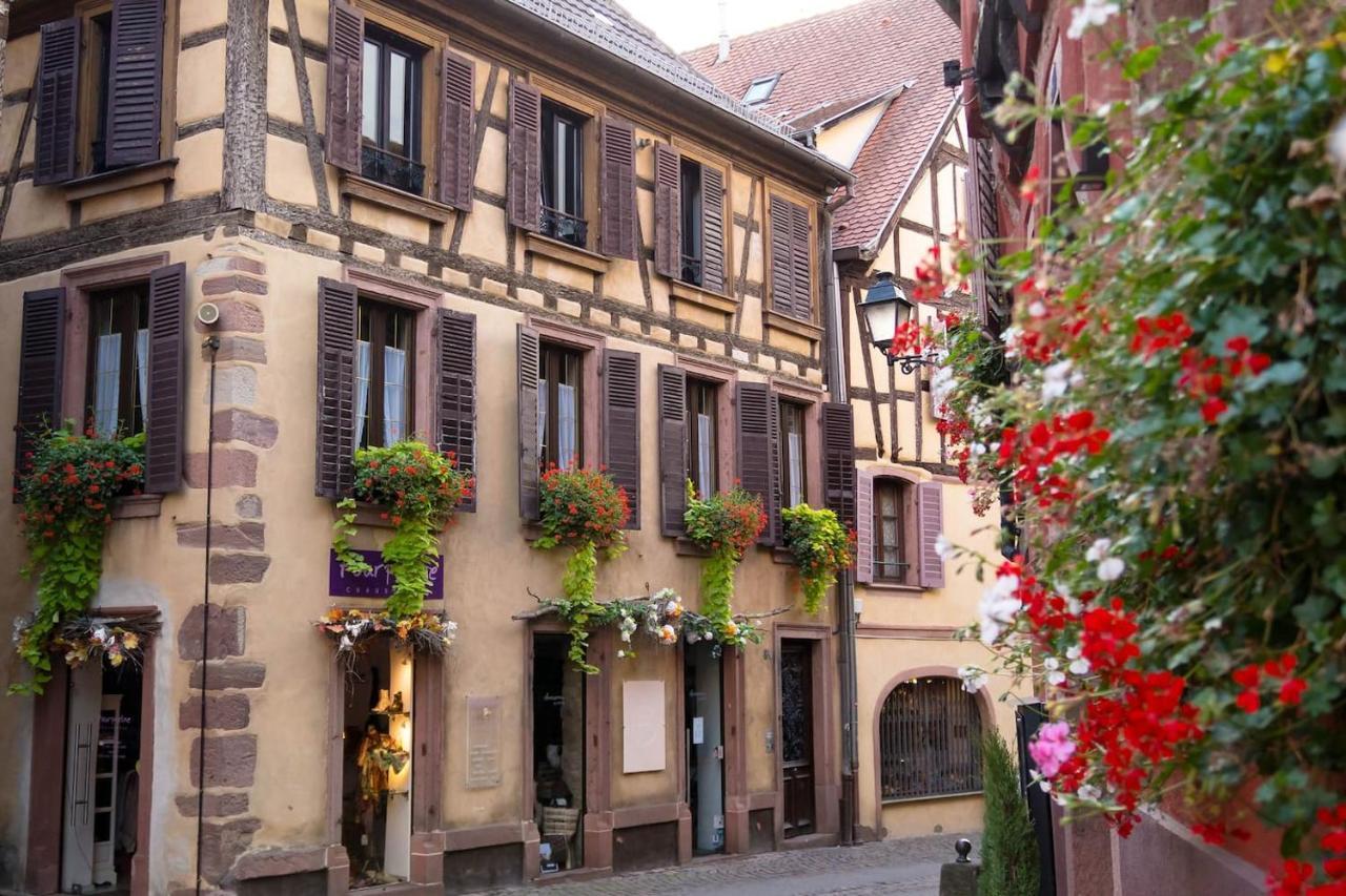 Charmant Appartement Alsacien リボーヴィレ エクステリア 写真